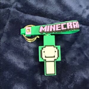 Minecraft Green Keychain